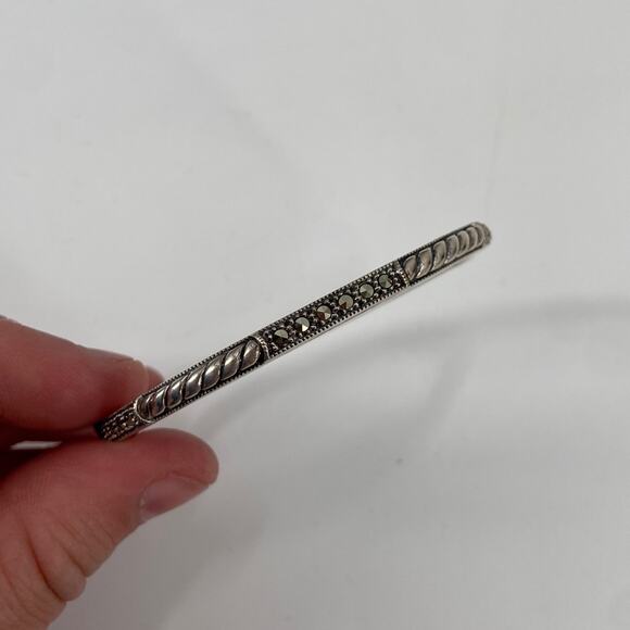 Judith Jack Sterling silver marcasite bracelet - Picture 1 of 6